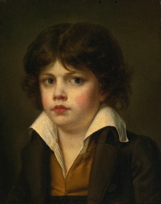 A Boy ca. 1795 by Jean-Baptiste Greuze  (1725-1805)  Sothebys Old Masters January 29 2015 Lot 366